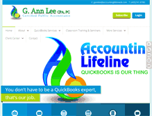 Tablet Screenshot of accountinglifelineok.com